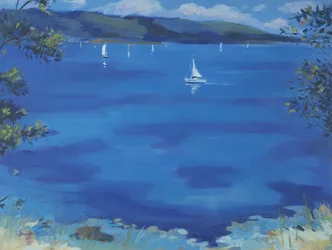 Salcombe - Blauer Morgen